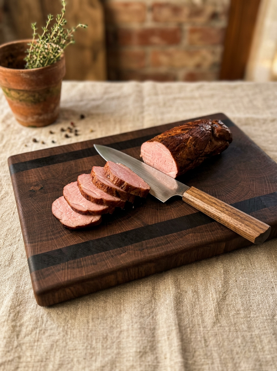 Dark cutting board